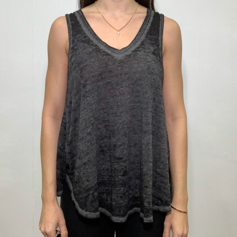 GREY FREE PEOPLE TANK